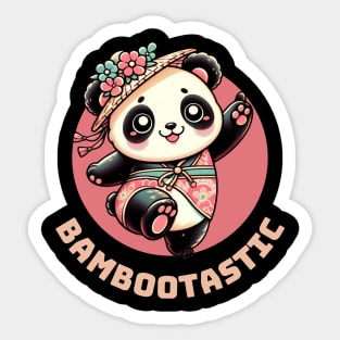 Dancing panda Sticker